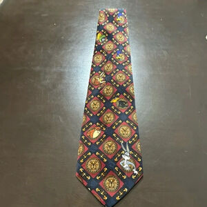 Vintage Looney Tunes 1995 Men’s Neck Tie Bugs Bunny Marvin The Martian Taz Daffy